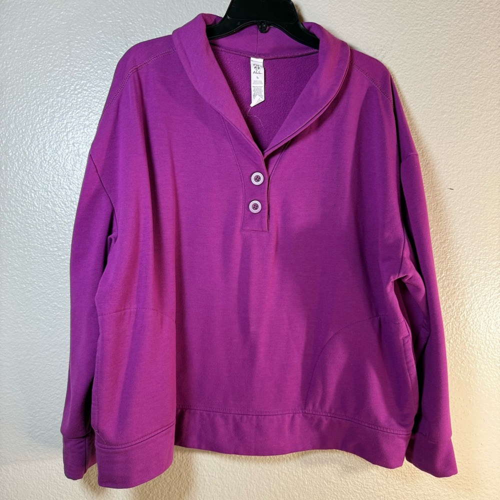 Fit 4 All sweater SZ:L